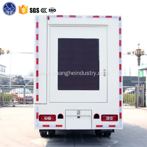 high quality led mobile stage truck